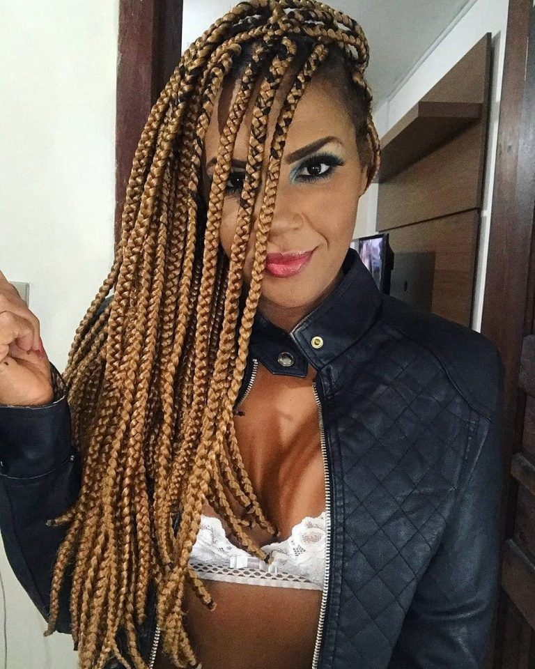 50 Beautiful Jumbo Box Braids Style Ideas To Inspire You