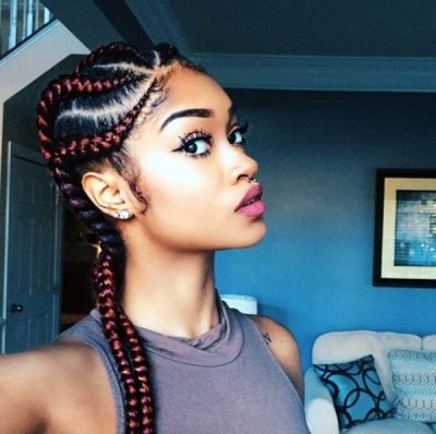 Stunningly Cute Ghanaian Braids Styles For