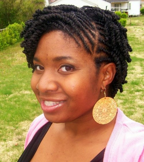 Short African American Braided Hairstyles