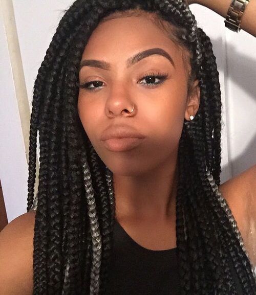 Maintaining box braids and Senegalese twists