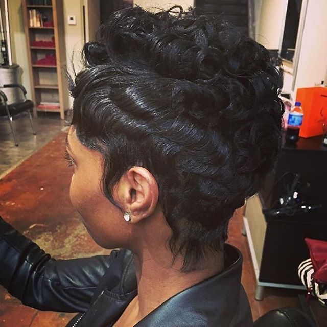 Tapered Cut and Curls