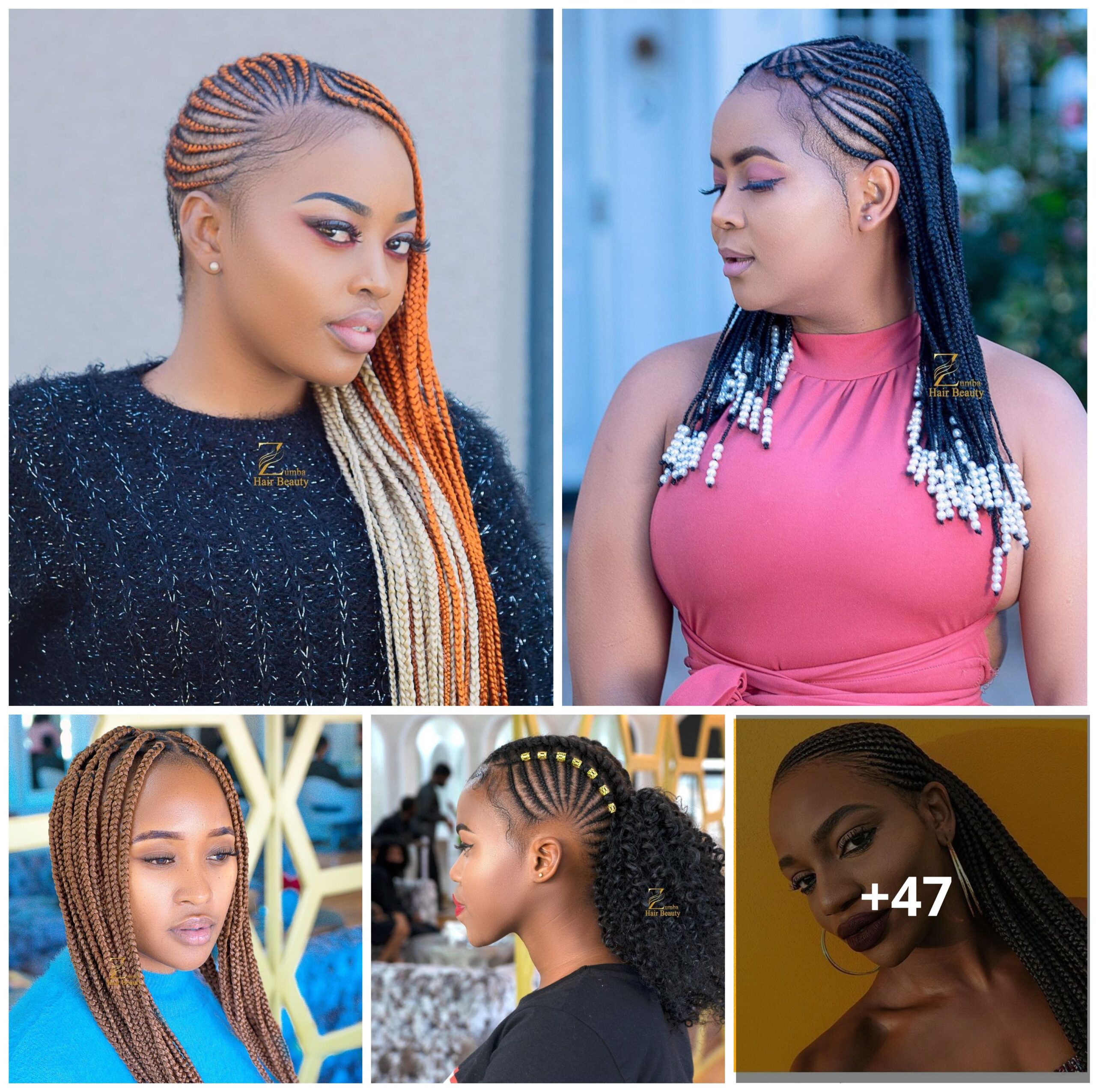 47 Latest Tail Models For Ghana Hait Braids