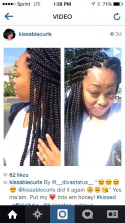 Big Size Box Braids For Young Women