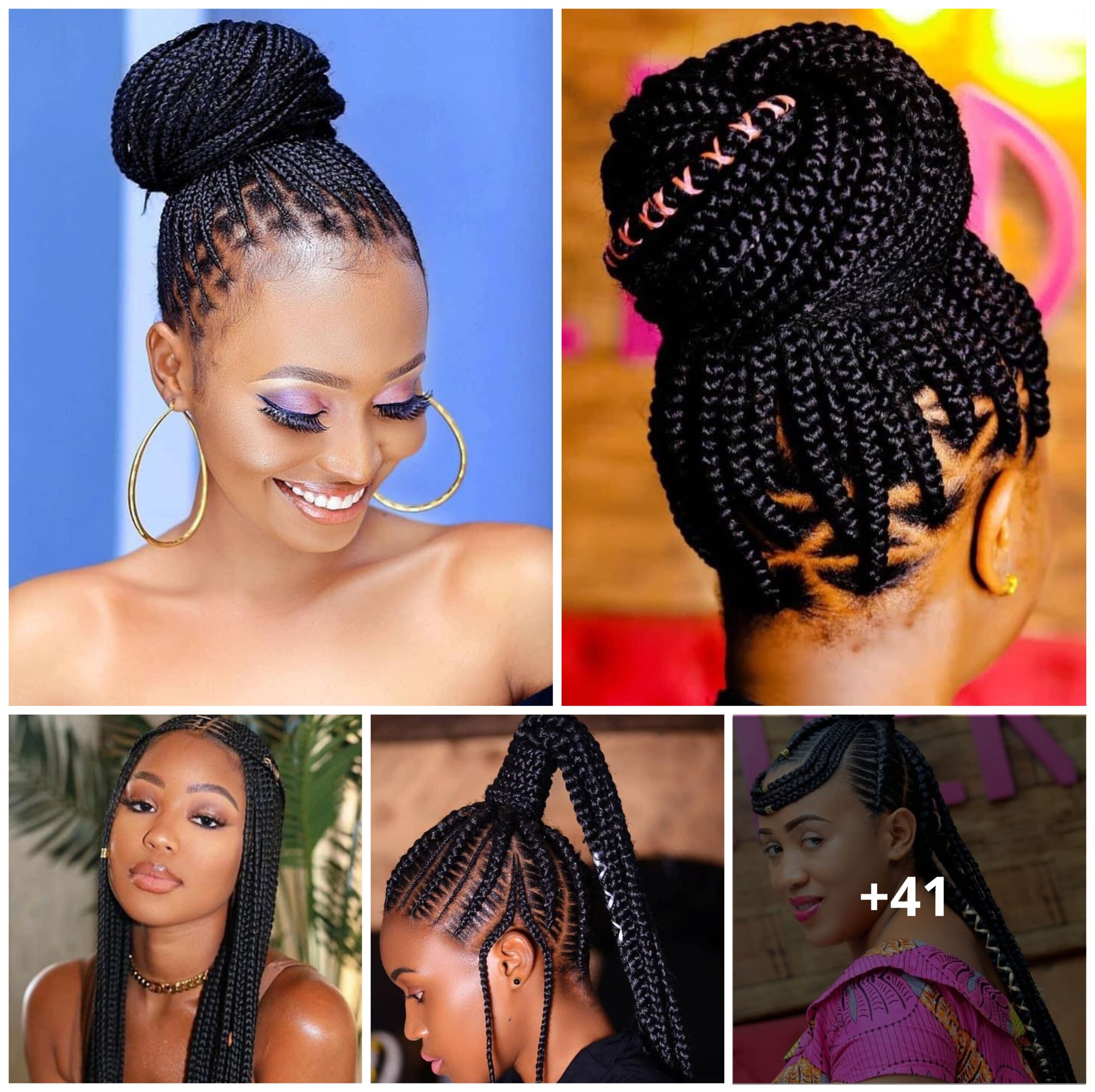 41 Photos: Choose Box Braids If You Want To Look Fresh Every Day