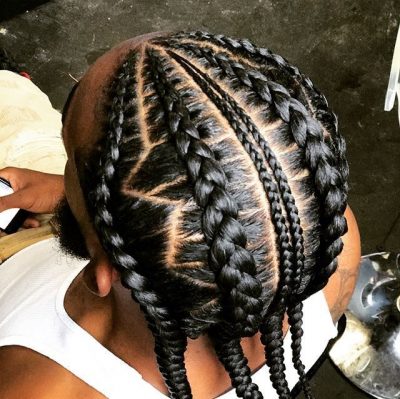 zigzag lines braids