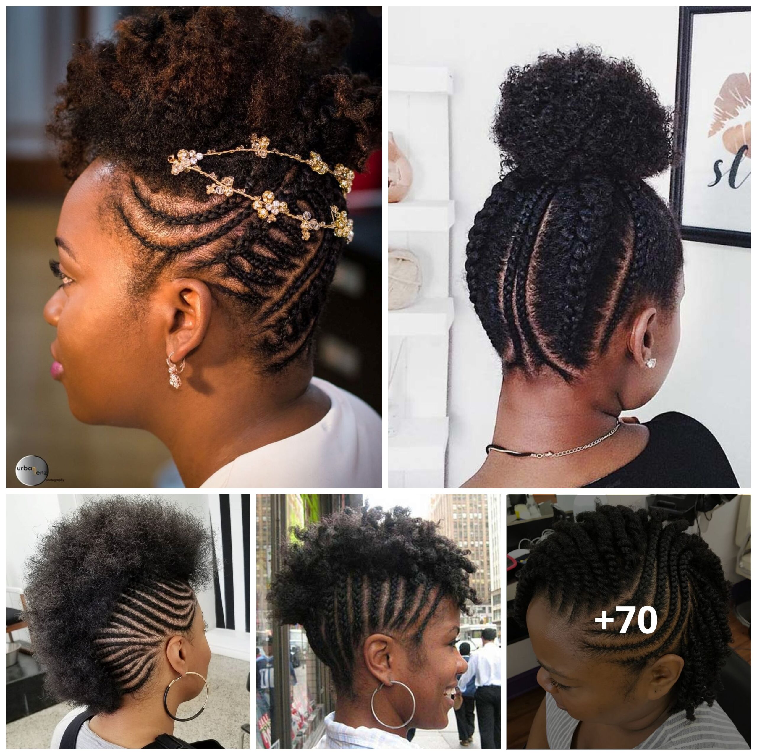 70 Creative Natural Braided Hairstyles for Women