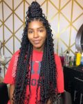 50+ Photo Best Braided Box Hairstyles for Black Women