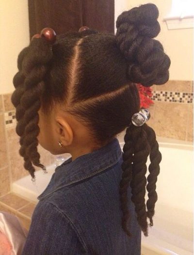 80 cute hairstyles for little Black girls.