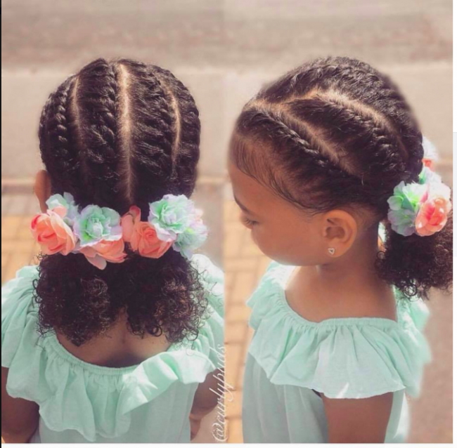 260 Simple and Elegant Ghana Braids Hair Style