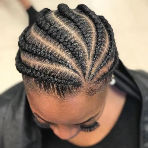 Simple Ghana Braids