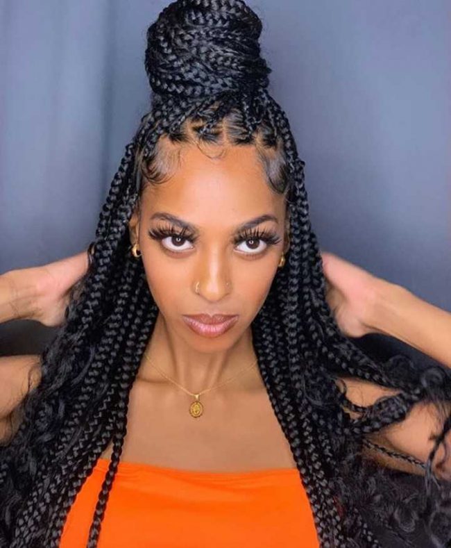 Amazing braided hairstyles for beautiful black women