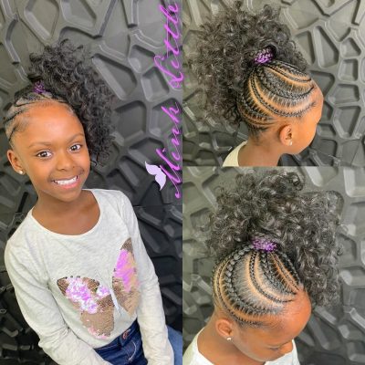 Ghana Braids in Different Lengths and Sizes