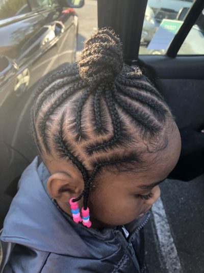 Gorgeous Braids Made in a Short Time for Children with Short Hair