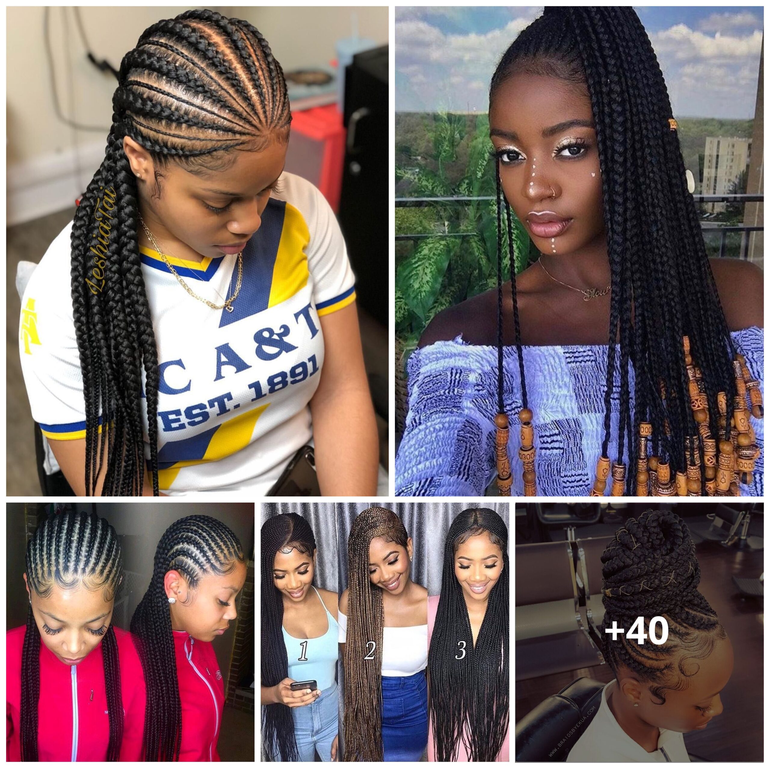 40 Different Ways To Wear Braids For A Fuss-Free Summer