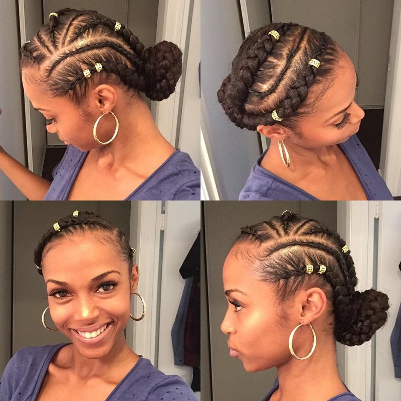 44 Flattering Goddess Braids Ideas To Inspire You