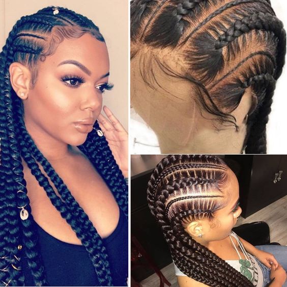 70 Fabulous Ghana Braid Hairstyles for 2020: Stunning Ghana Braids to ...