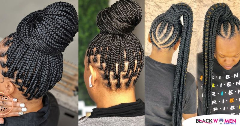 20 Most Trending Braided Hairstyles for Ladies (Shuku Hairstyles)