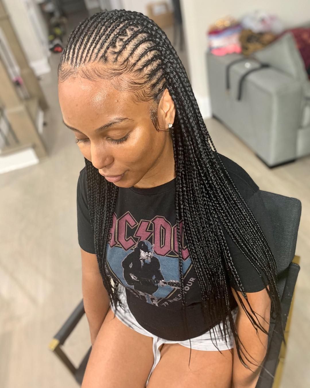 50 Creative Black woman braids 2021 Combine with Best Outfit