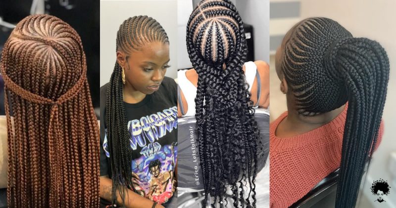 70 Lovely Ghana Weaving Styles | Add Vitality to Your Hair with Coconut ...