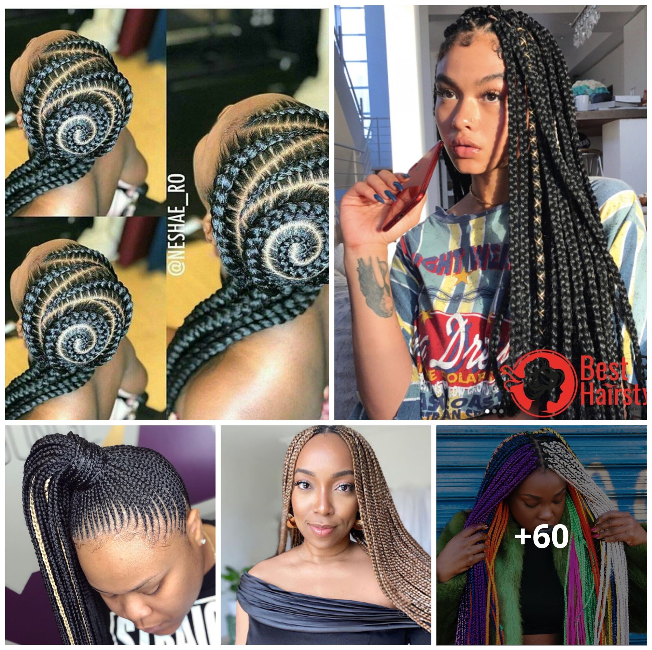 Latest African Hairstyles 2023: Best Braids Styles for ladies
