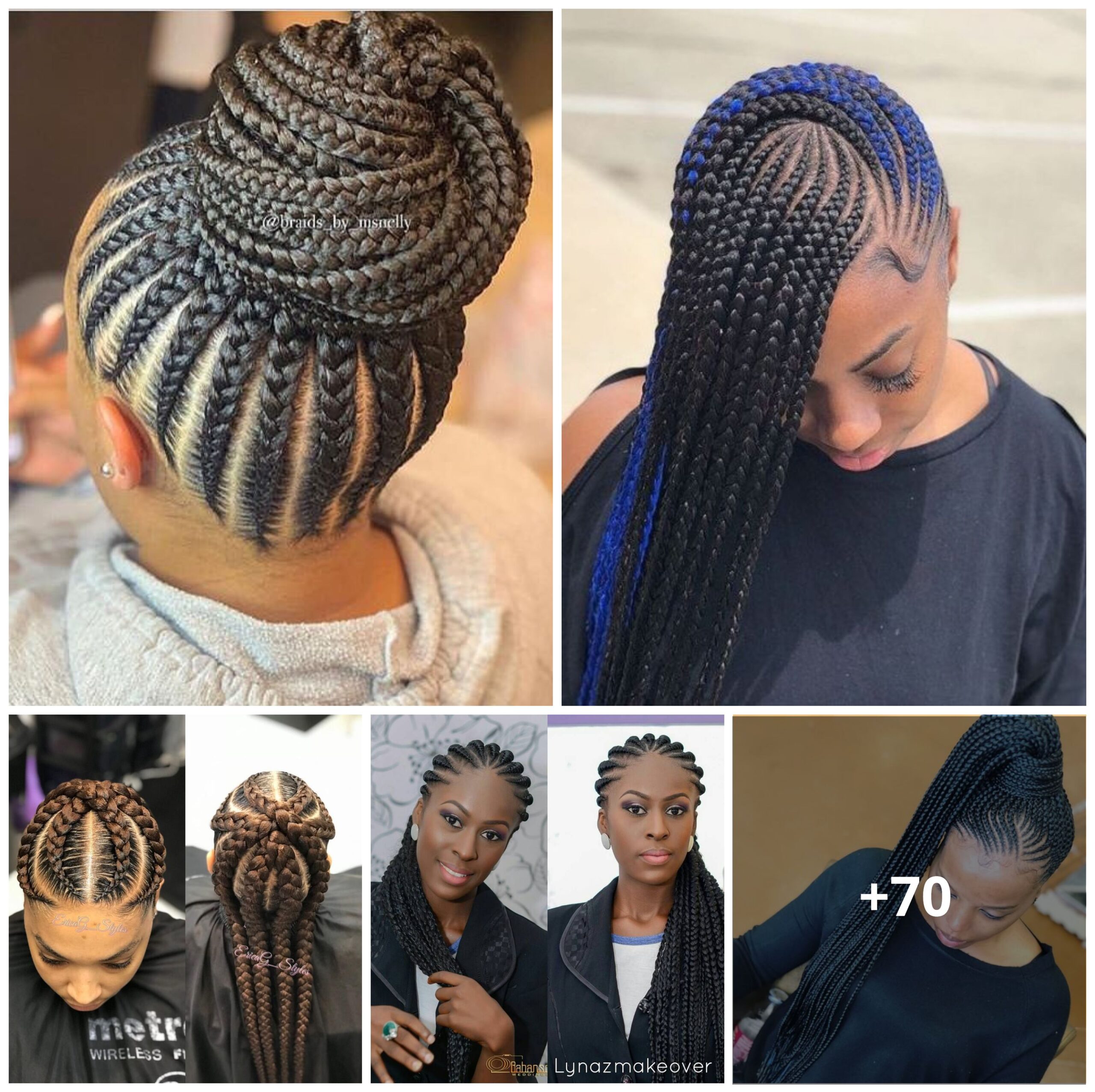 70 Lovely Ghana Weaving Styles |  Add Vitality to Your Hair with Coconut and Clay