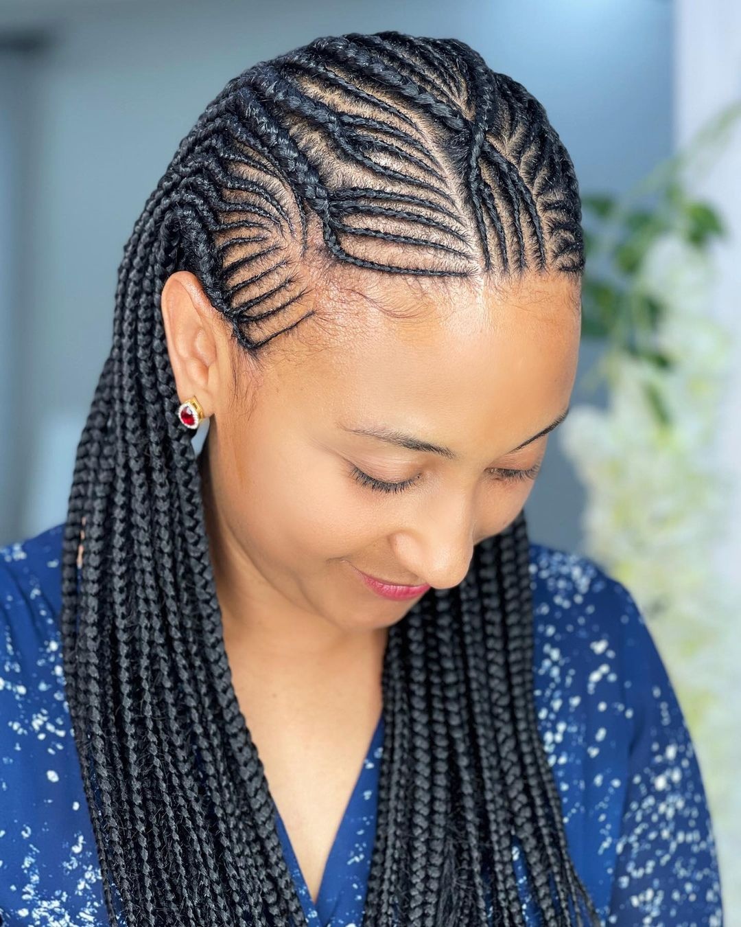 25 Stunning Cornrow Braids Ponytail - 2023 (With Images) | Fabbon