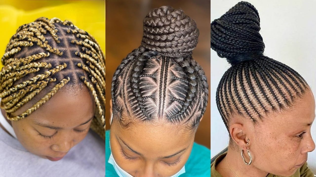 20 Beautiful and Sophisticated Cornrow Hairstyles for Ladies in 2023 |  Zaineey's Blog