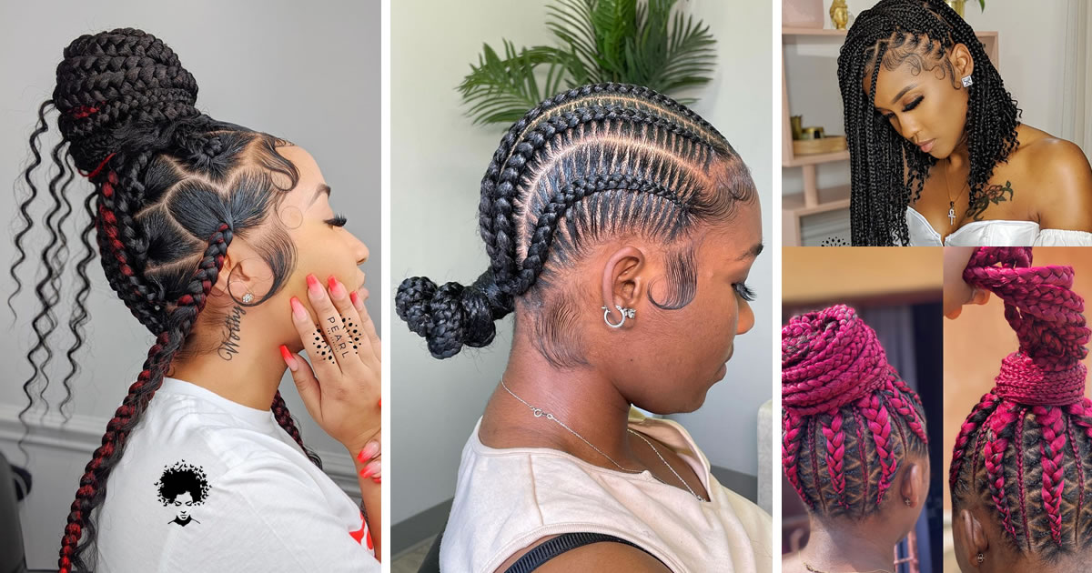 Lemonade braids Hairstyles for Ladies - 2023 | OrganiGrowHairCo