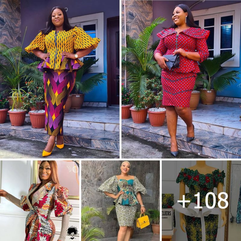 108 Ankara Skirt And Blouse Styles You’ll Love