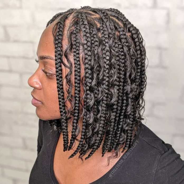 14 Inch Ombre Pre Looped Goddess Box Braid For Black Women Medium Length  Crochet Hair Senegalese Twist Braids From Eco_hair, $15.46 | DHgate.Com