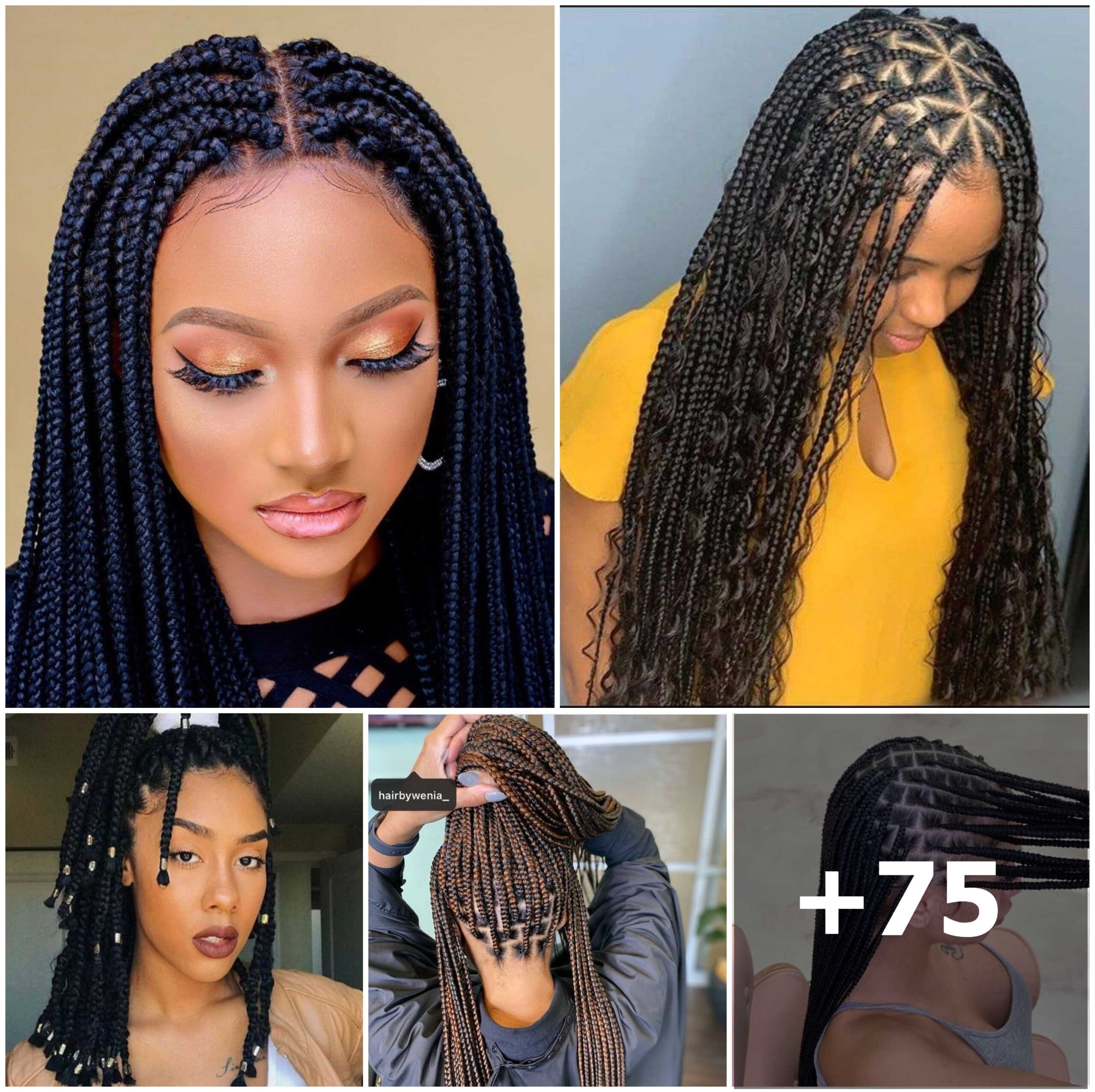 50+ Best Knotless Braid Styles for Natural Hair in 2024