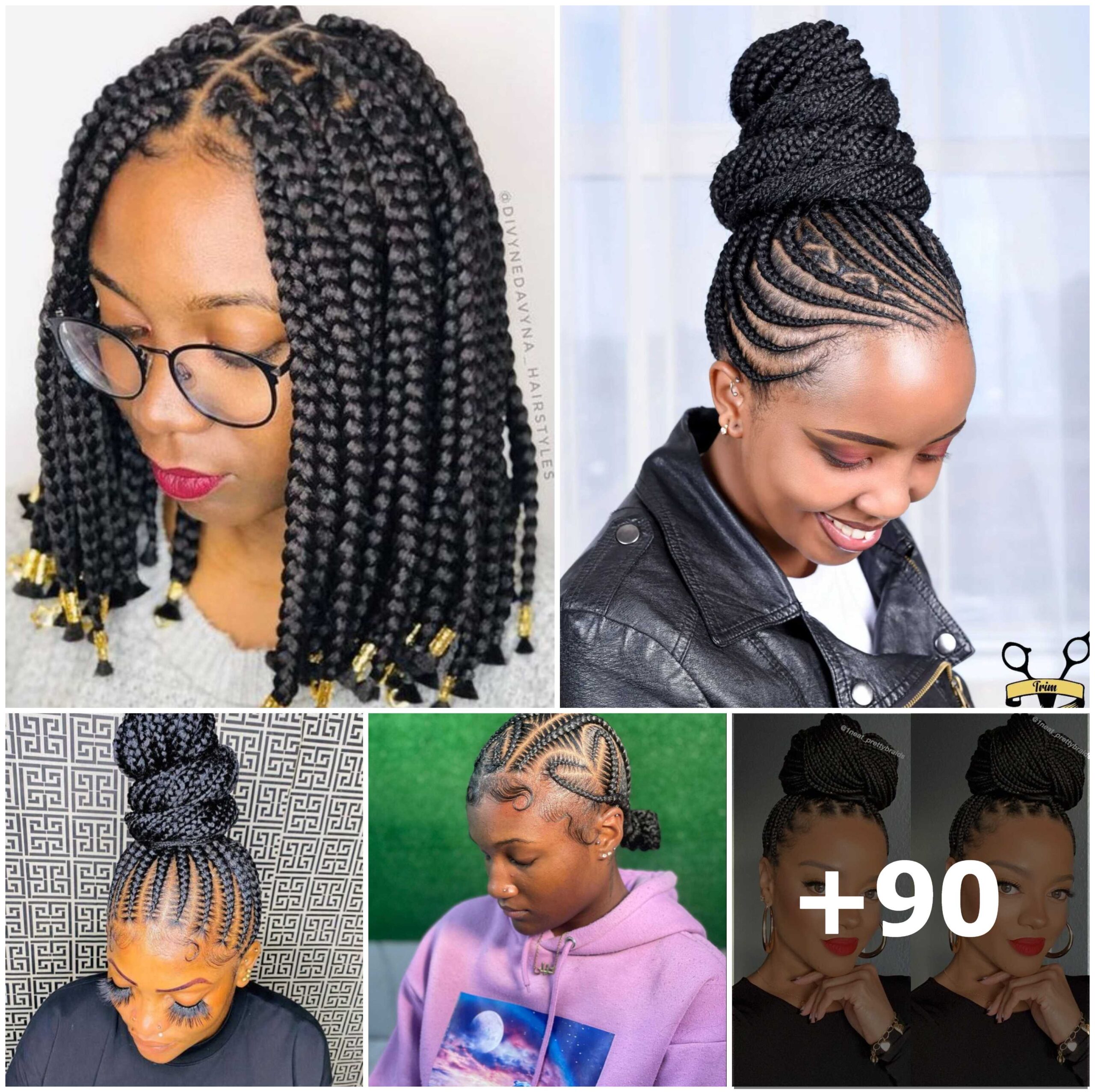 50+ Box Braided Hairstyles to Inspire Your Look