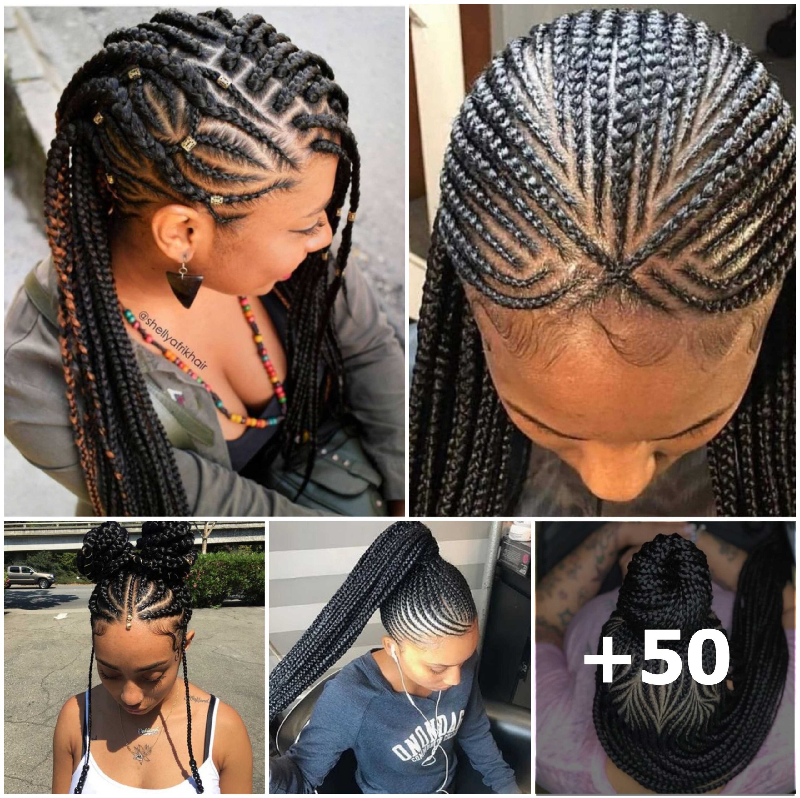 Chic and Striking Cornrow Braids Hairstyles to Experiment With