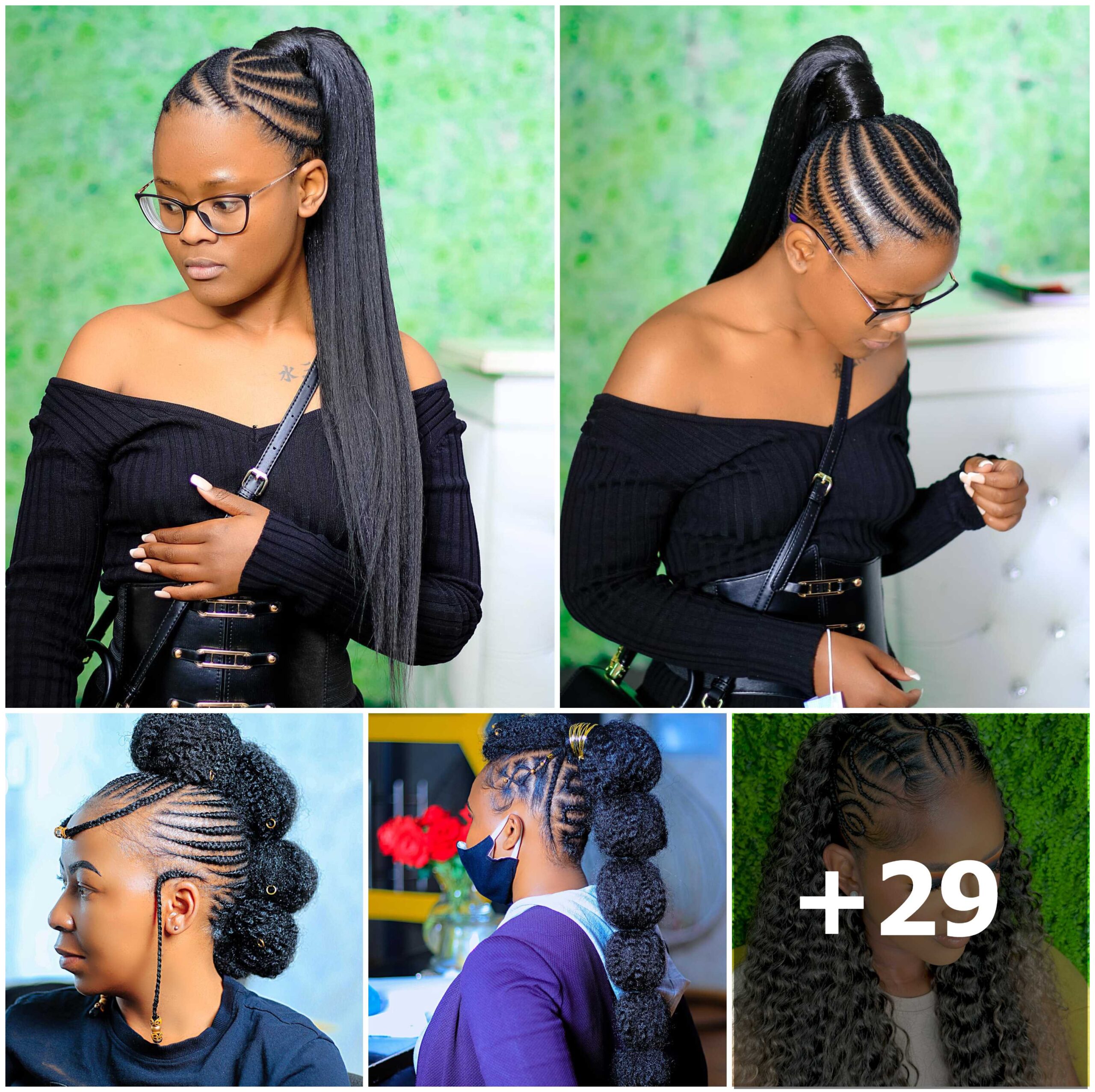 29+ Beautiful Ghana Braids Styles for a Stunning Look