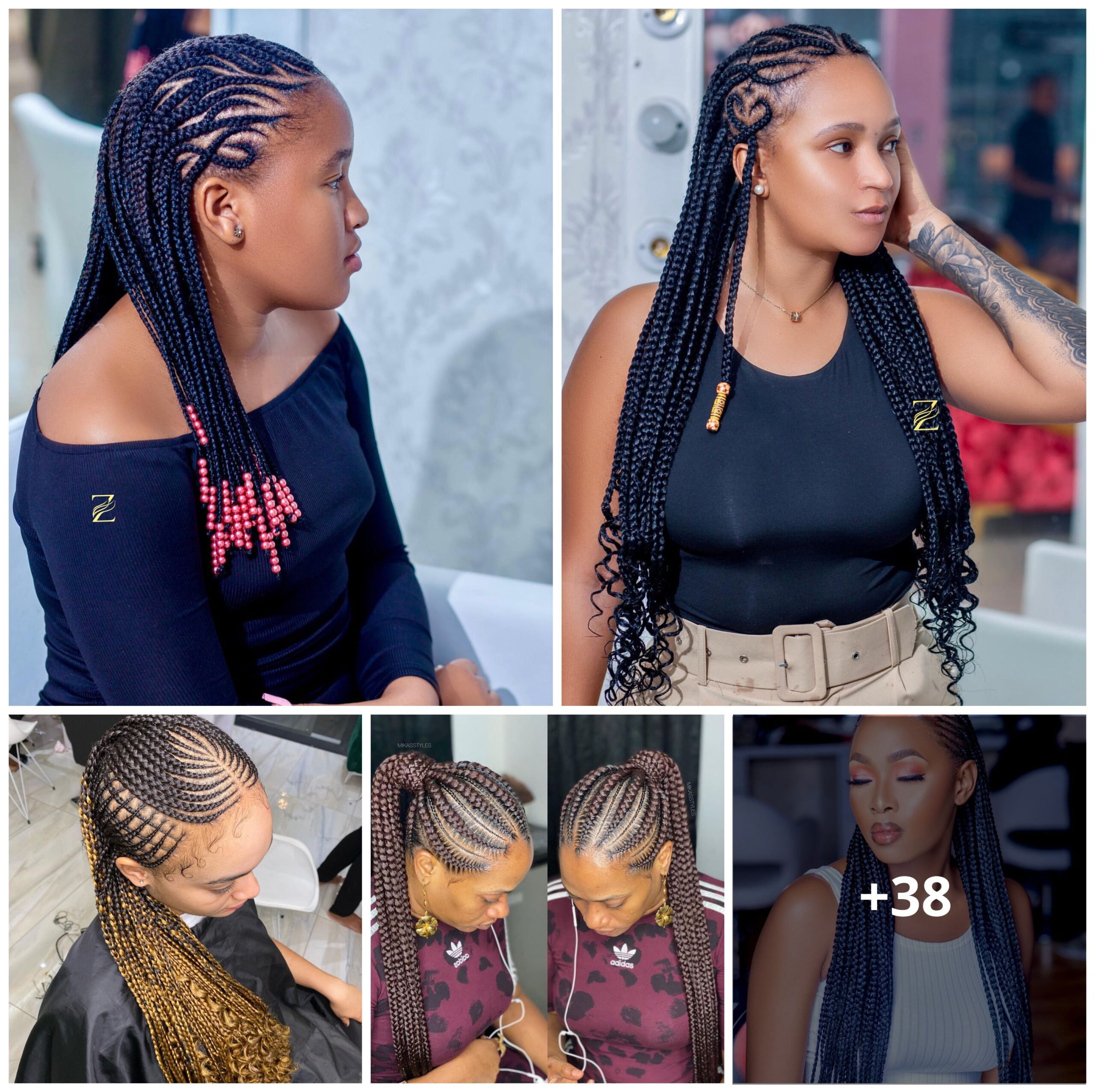 Stylish Recent Braided Hairstyles You Should Consider, Volume 5. ‎