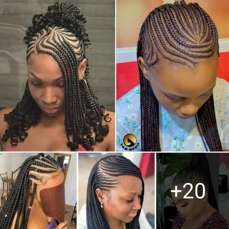 20 PHOTOS: Cornrow braid designs – Ghana braids styles