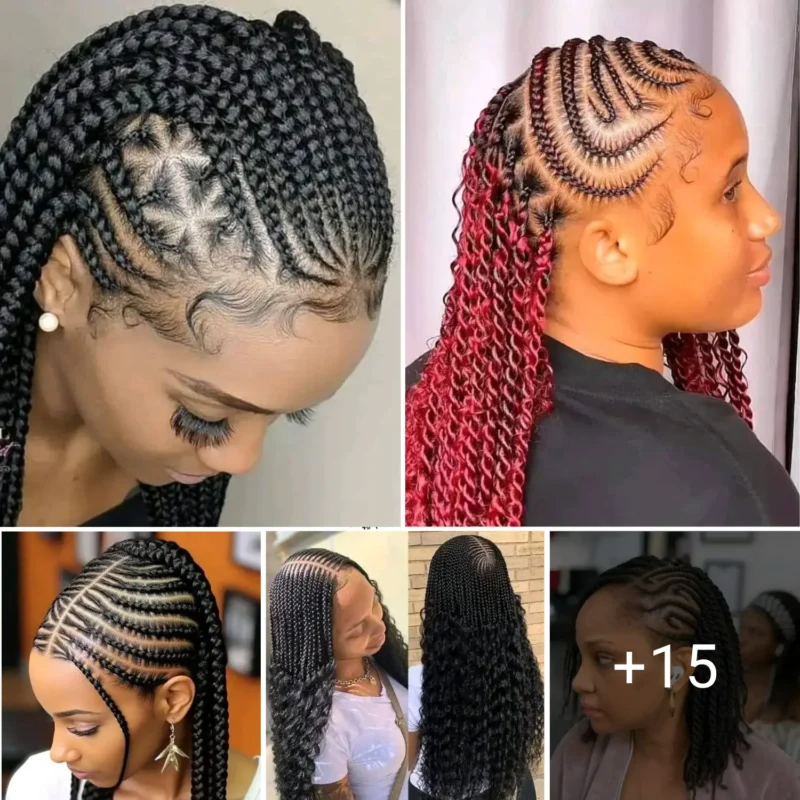 15 PHOTOS: Stylish cornrow braid designs – Trendy braided hairstyles for women