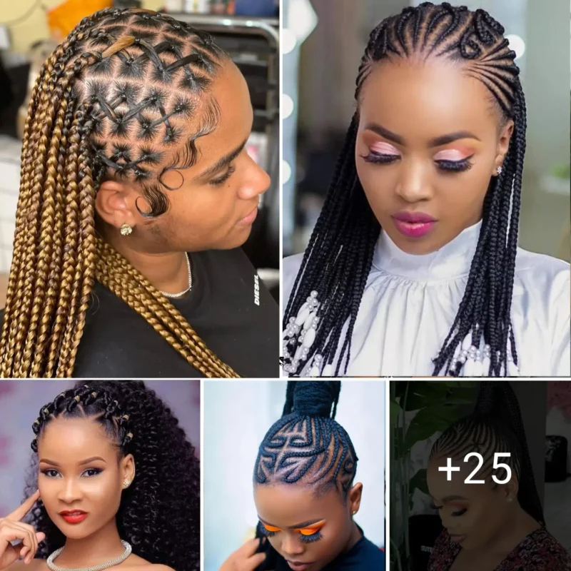 Professional cornrow hairstyles – Celebrity hairstyles for black women