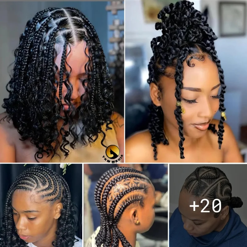 20 PHOTOS: Stunning African braid styles for black women in 2024