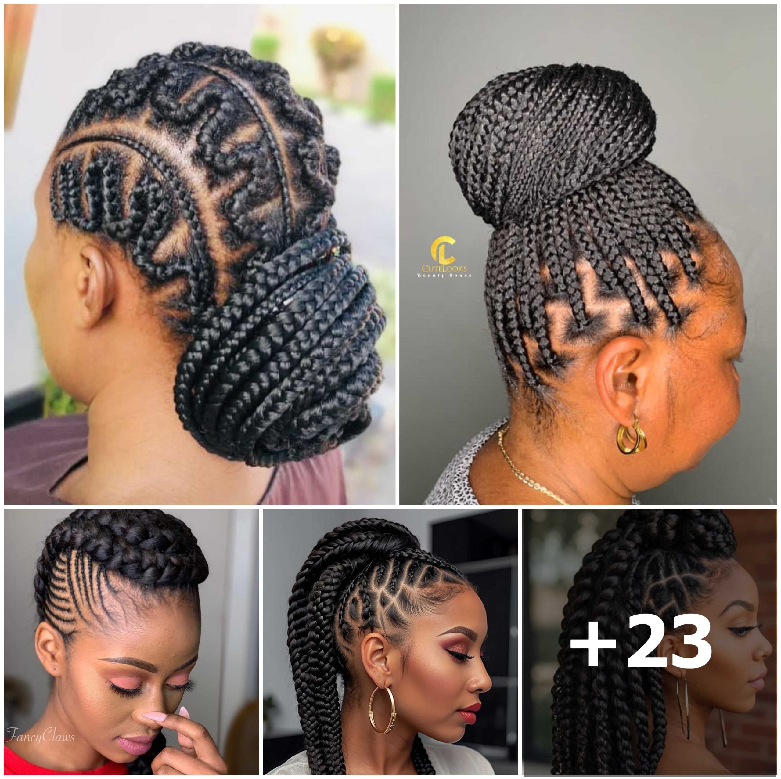 20 PHOTOS: Premium Feed-in Braids For Women